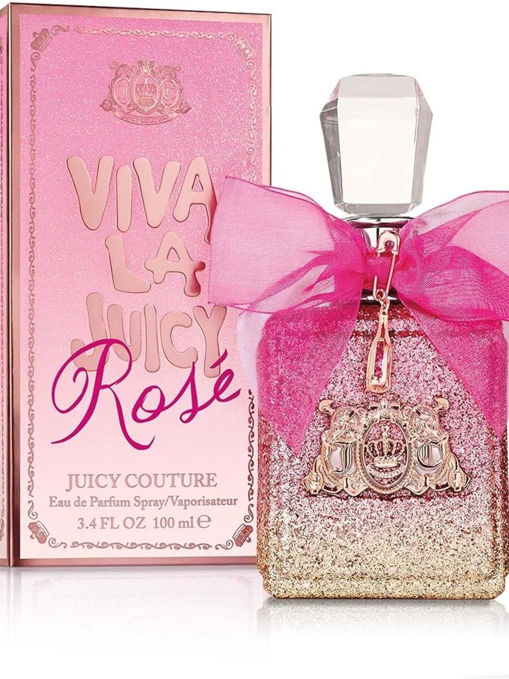 Juicy Couture Viva La Juicy Rose Eau de Parfum Spray, 3.4 Fl Oz